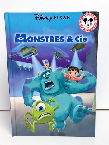 Livre Disney club du livre Monstres et compagnie  (1)