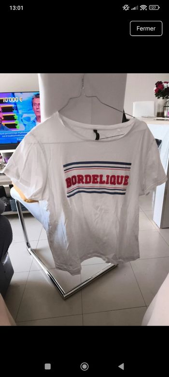 Tee shirt bordélique 