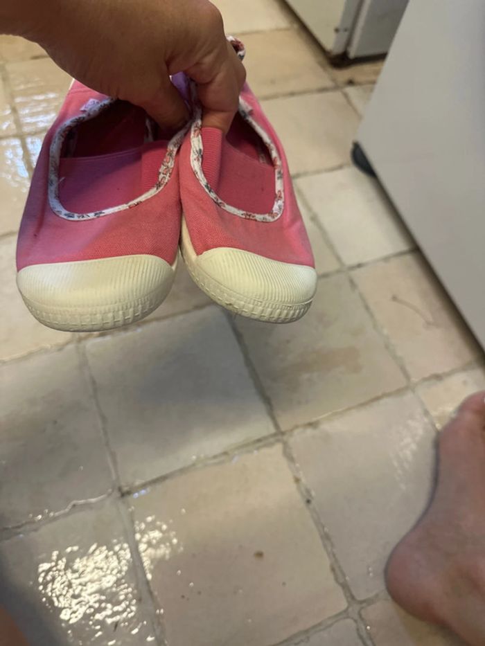 Ballerine rose corail les petits pois sont rouges 33 - photo numéro 6