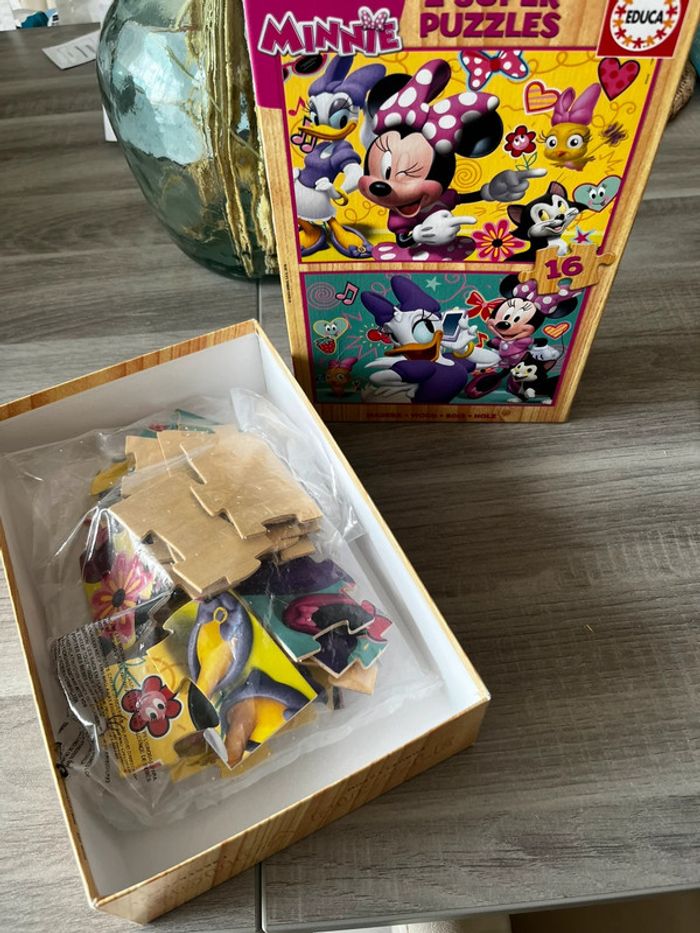 2 puzzles Minnie - photo numéro 2