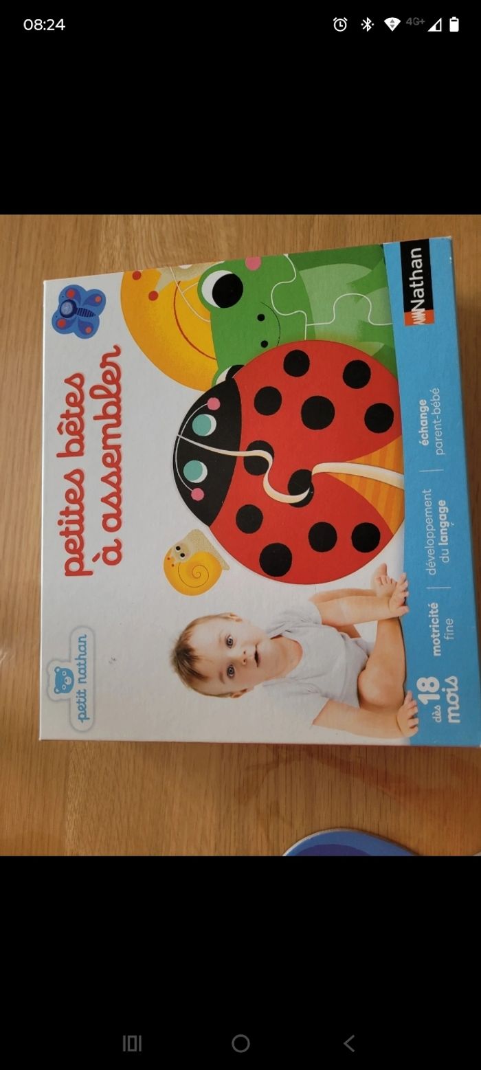 3 Lot de puzzles (13) indissociables