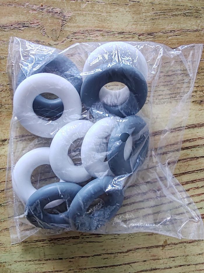 Lot de 10 anneaux de dentition - photo numéro 2