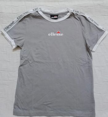 Ellesse t shirt manches courtes gris