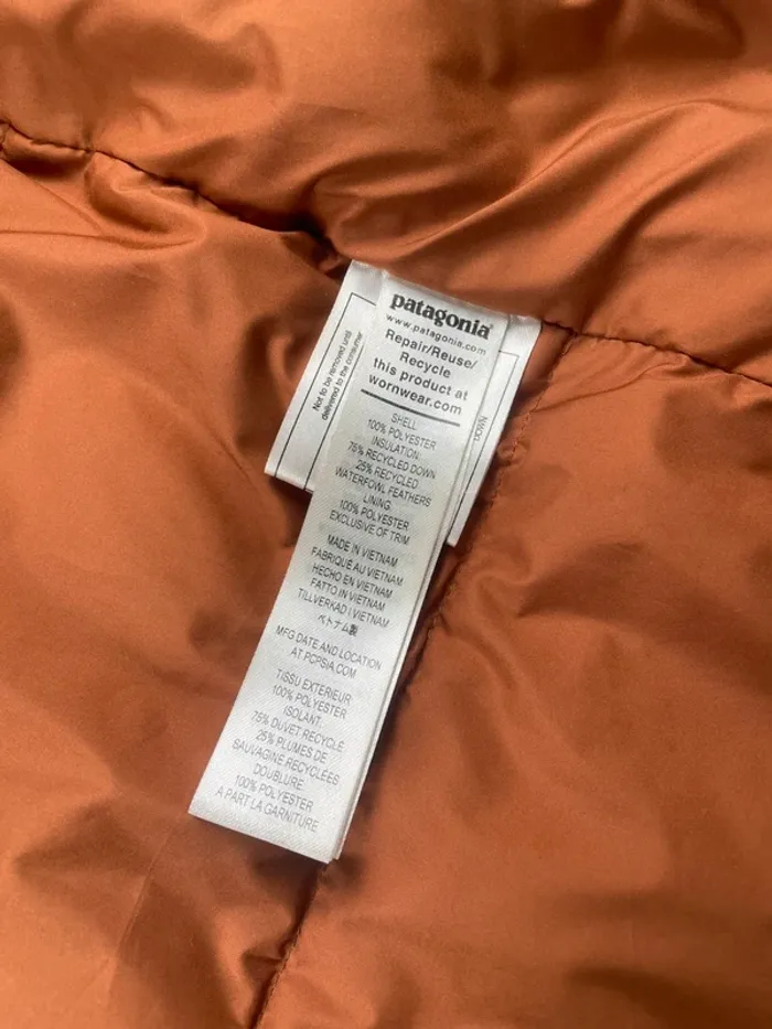 Patagonia Women's Silent Down Jacket Burnished Red - photo numéro 7