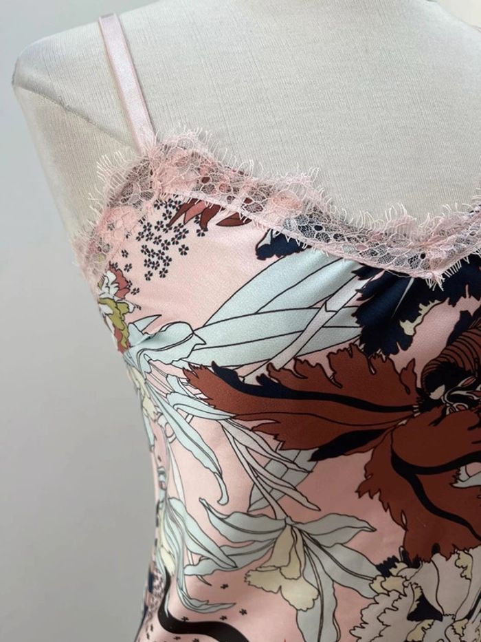 Superbe Haut Caraco avec dentelle 🌸 S M 36 38 - photo numéro 3