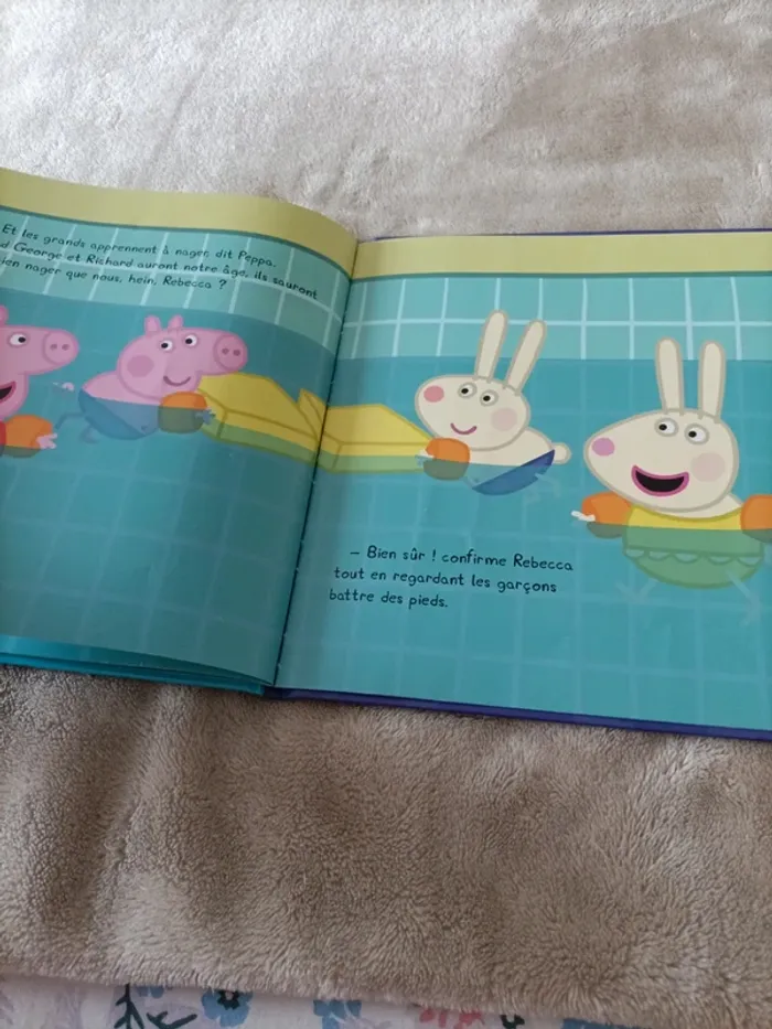 Livre Peppa Pig : Peppa va à la piscine - photo numéro 14