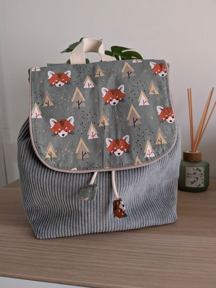 Sac à dos maternelle modèle renard