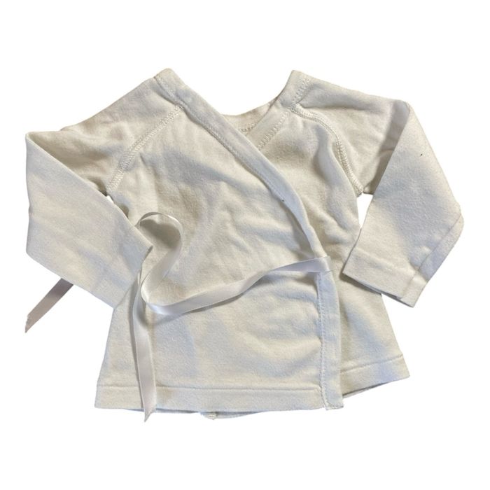 Absorba T-shirt blanc manches longues Taille 3 mois