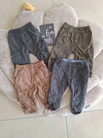 Lot de 4 pantalons