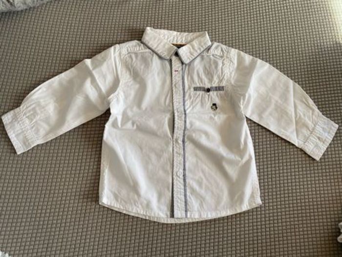 Chemise blanche sergent major 18 mois