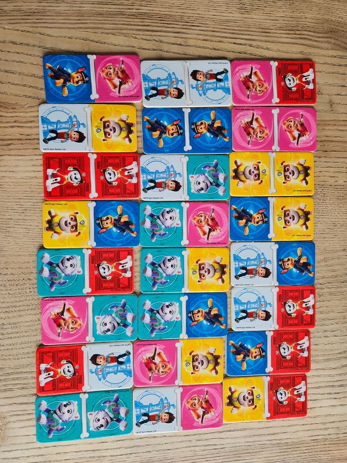 Jeu de dominos en bois Patpatrouille - photo numéro 4