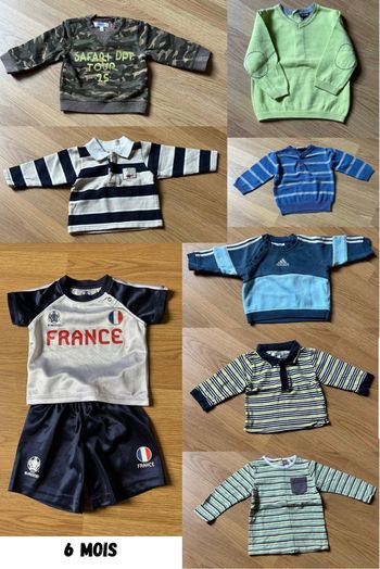 Lot vêtements 6 mois