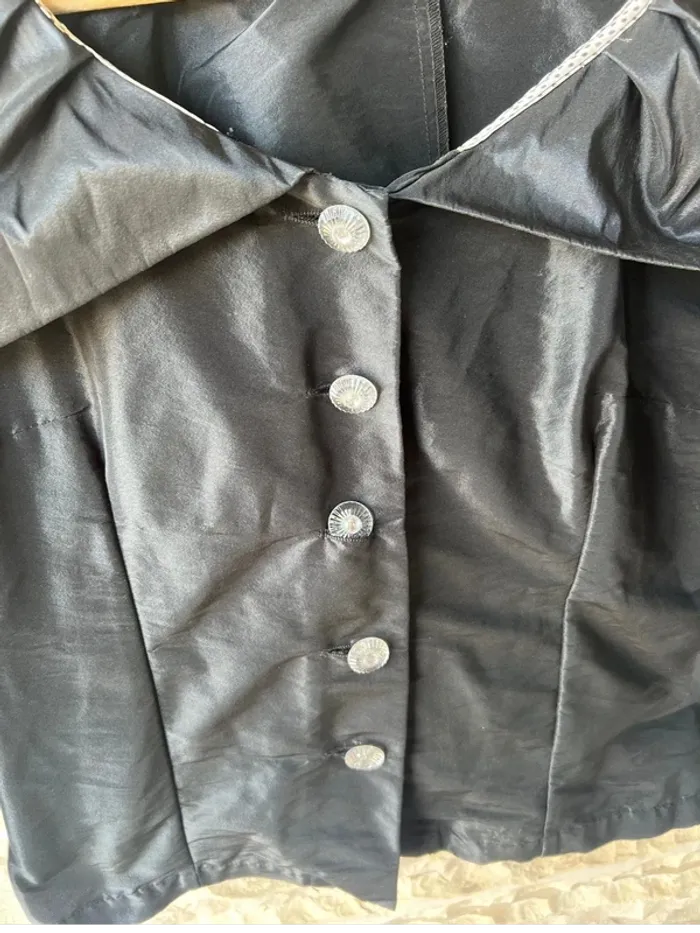 Superbe veste vintage original - taille 42 - inspiration haute couture - photo numéro 3