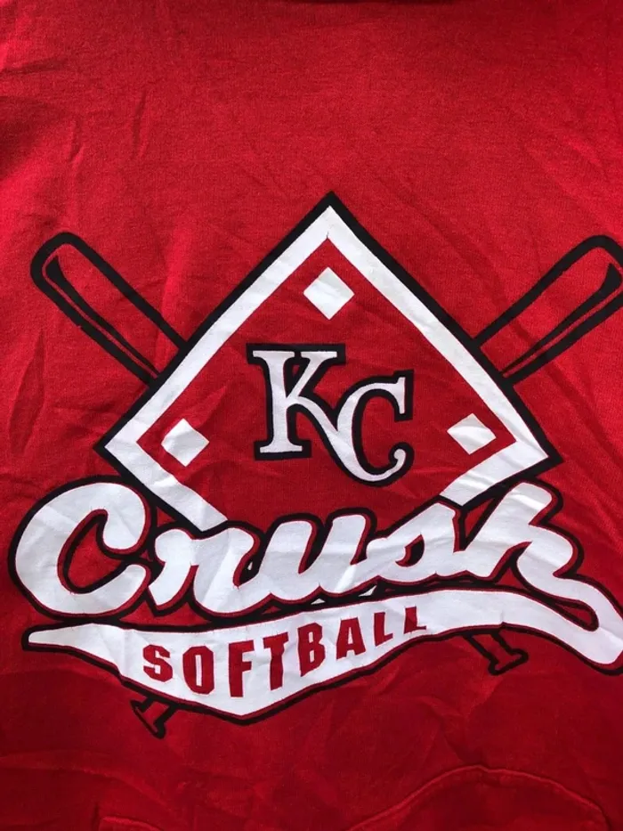 Gildan Hoodie sweater US sport KC Crush Softball mens XL - photo numéro 2