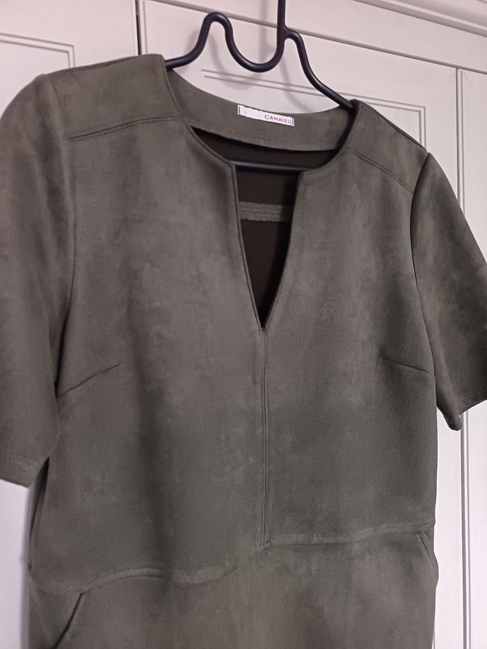 Robe matière suédine - photo numéro 4