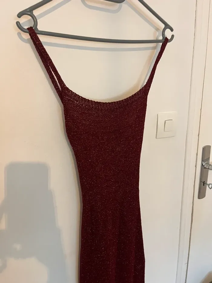 Robe dos nu bordeaux Boutique indépendante - photo numéro 2