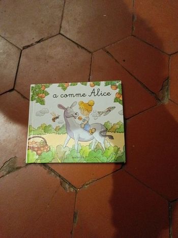 Livre lettre A comme Alice