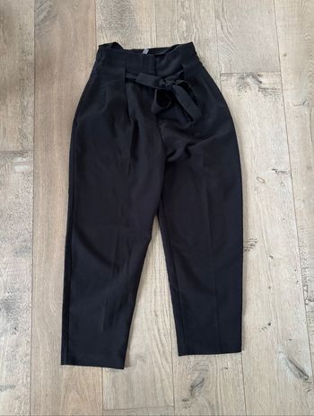 Pantalon large noir