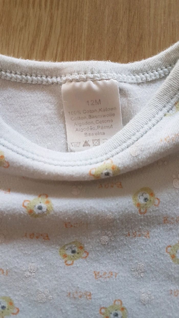 Lot de 3 bodies 1 an - photo numéro 4