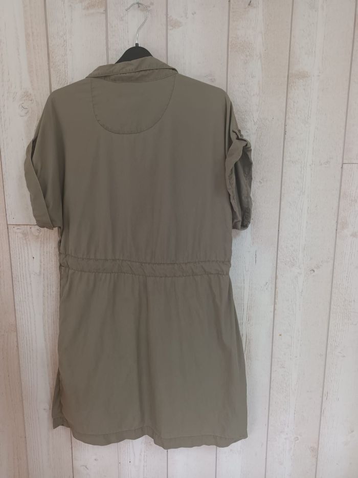 Robe kaki cache cache taille 42 - photo numéro 2