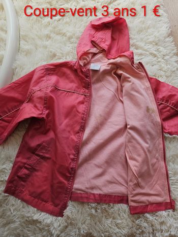 Coupe-vent 3 ans