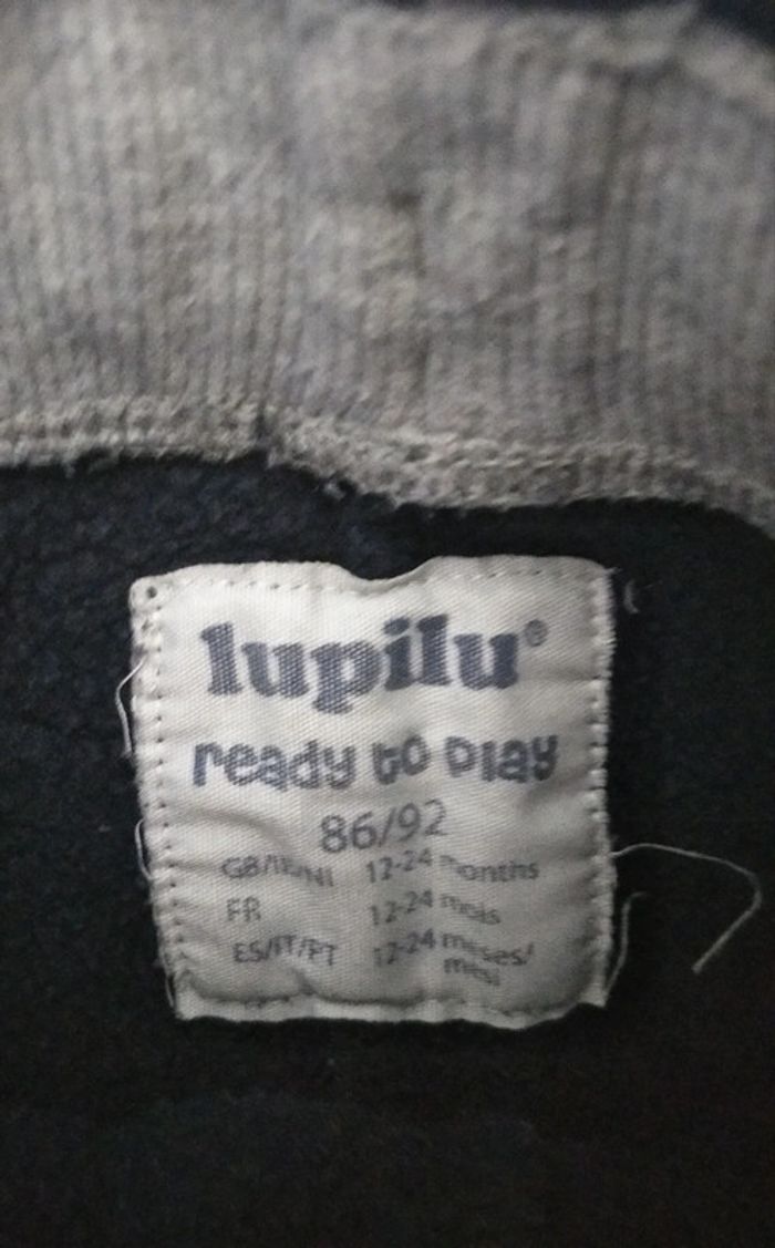 Pantalon jogging Lupilu 12 24 mois - photo numéro 2