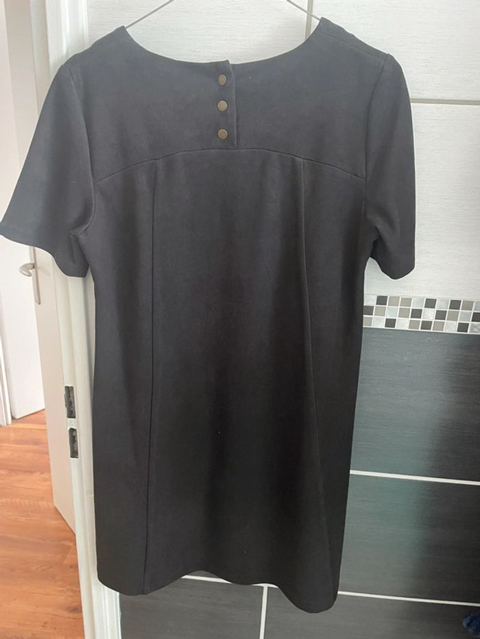 Robe col rond grise - photo numéro 3