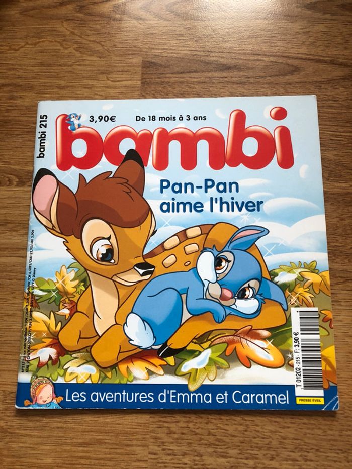 Livre Bambi Pan-Pan aime l’hiver.