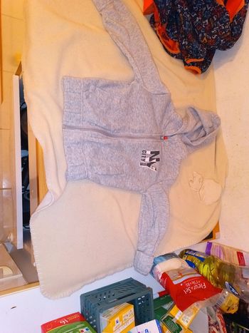 Veste sweat tissaia 3 ans