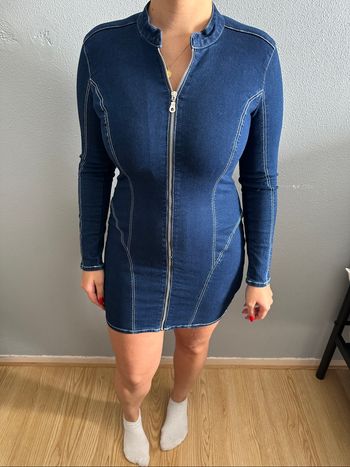 Robe jean un peu élastique
