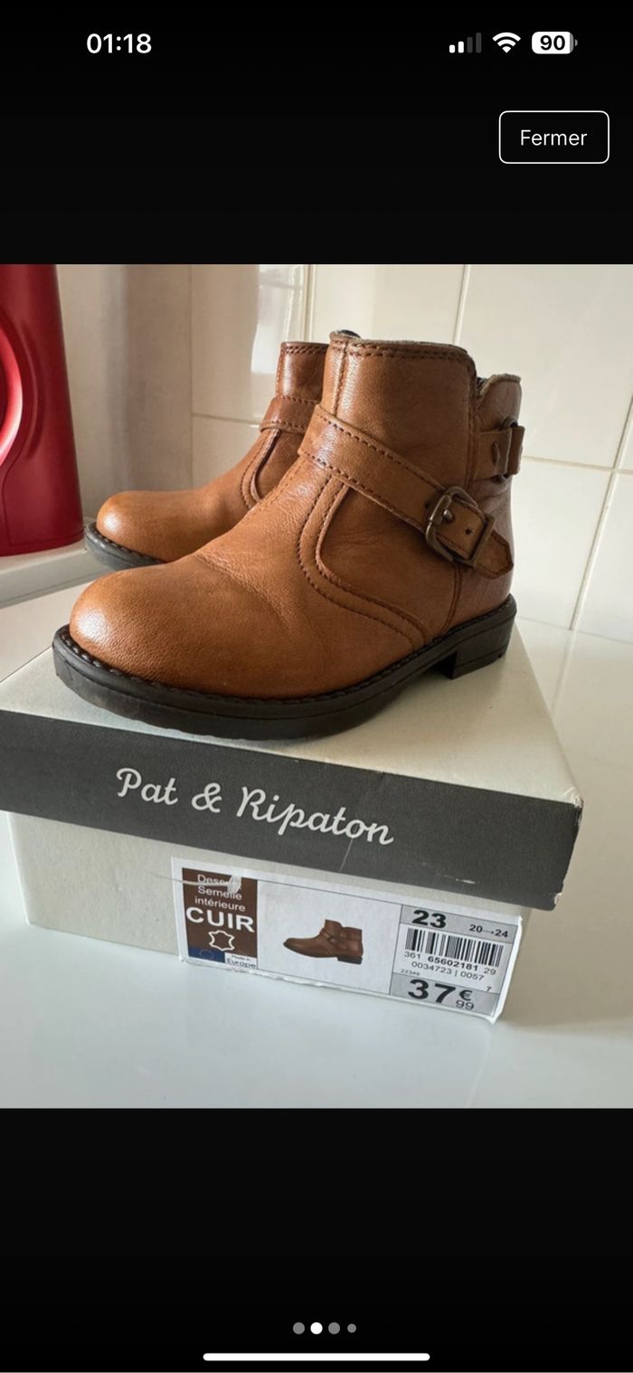 Bottines camel - photo numéro 2