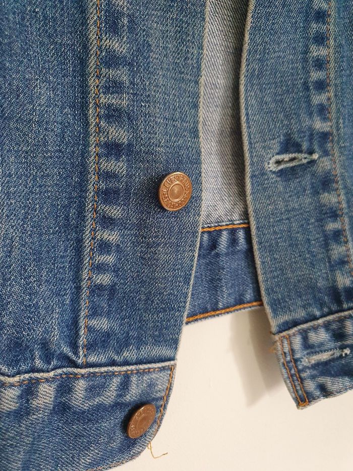 Veste en jean bleu Levi's femme taille S - photo numéro 5