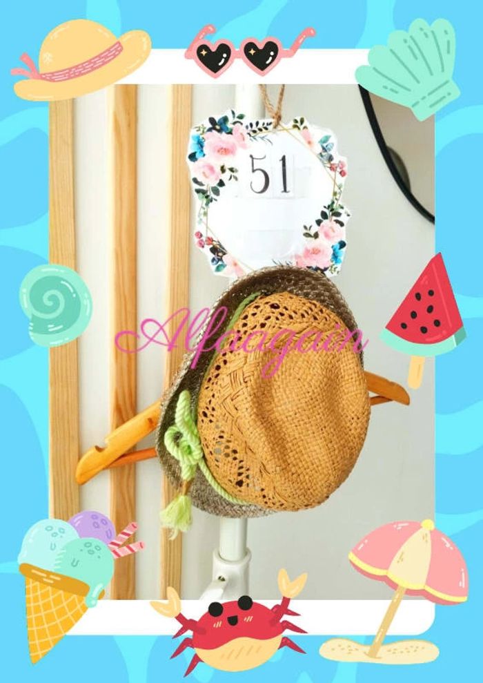 Chapeau catimini jungle dream 51cm