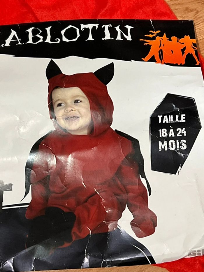 Déguisement diable 18-24 mois - photo numéro 3