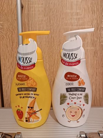 Lot 2 savons mousse mains 