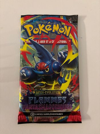 Booster Pokémon Flammes obsidiennes reconditionné 