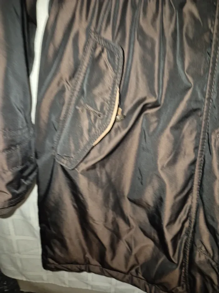 manteau à capuche massimo dutti taille 40 - photo numéro 2