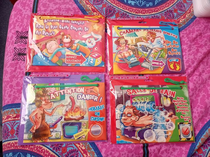 Plaque de porte sonore et lumineuse neuve - photo numéro 2