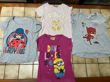 Lot 4 t shirt licence 5 ans