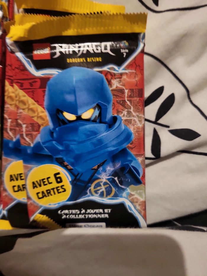 Lot de 48 boosters de 6 cartes lego ninjago serie 7 neuf - photo numéro 5