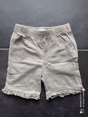 Bermuda été fille Vertbaudet, taille 9 mois
