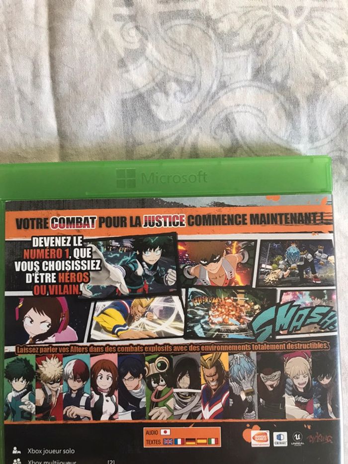 Jeu Xbox One My Hero Academia -My hero one’s justice - photo numéro 4