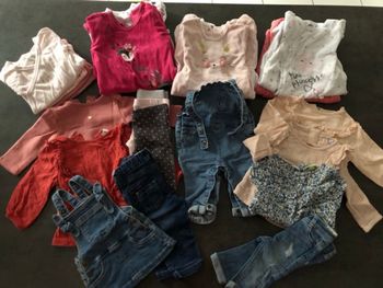 Lot bébé fille 3 mois 24 pièces