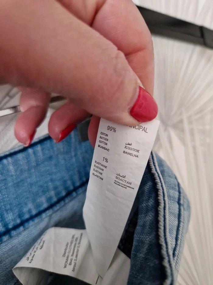 Joli short en jean Mim taille 36 - photo numéro 5