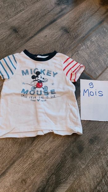 Tshirt manches courtes Mickey Disney