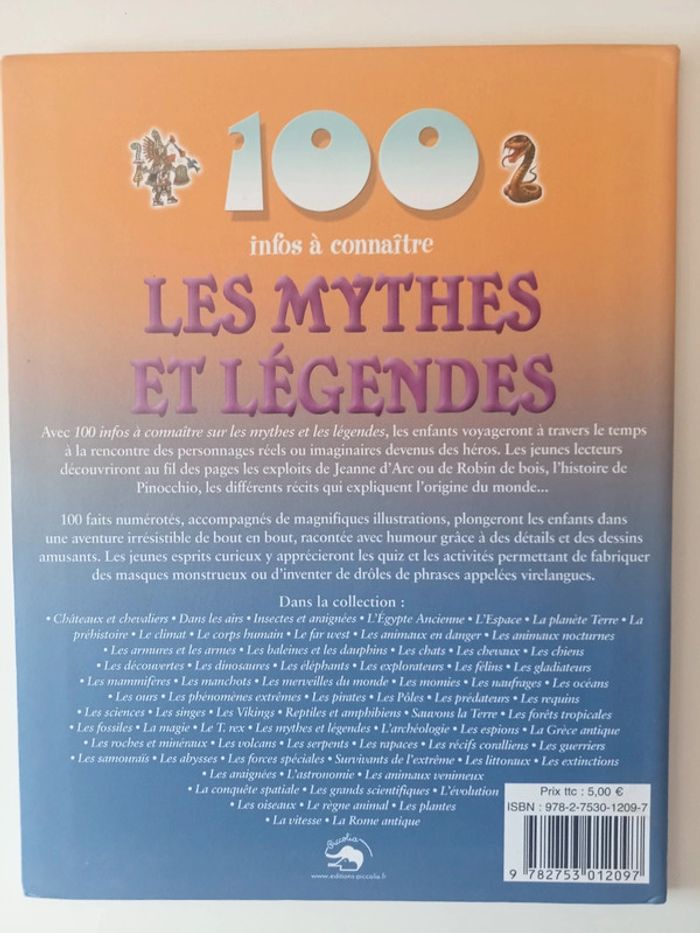 100 infos à connaître les mythes et légendes - photo numéro 2