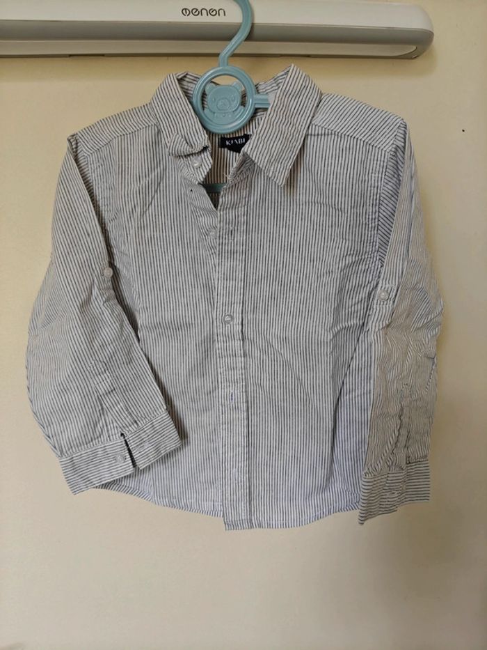 Chemise à rayures