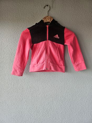 Veste zippée de sport à capuche  pour fille
