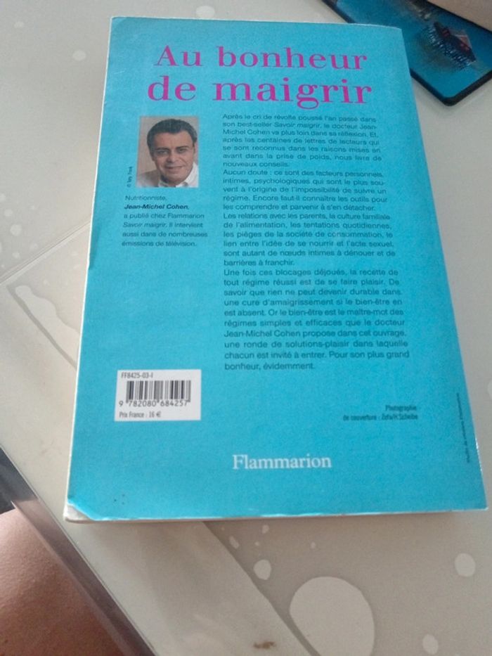 Livre "au bonheur de maigrir" Jean-Michel Cohen - photo numéro 2