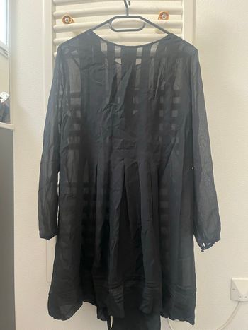 Robe noir avec doublure